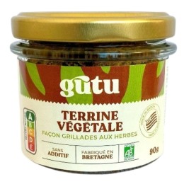 Un Monde Vegan vous propose : Terrine végétale façon grillades aux herbes 90g - bio