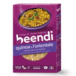 Un Monde Vegan vous propose : Quinoa à l'orientale 250g - bio