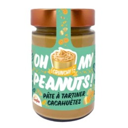 Un Monde Vegan vous propose : Oh my peanuts crunchy 320g - bio