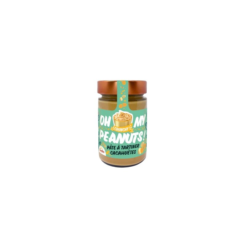 Un Monde Vegan vous propose : Oh my peanuts crunchy 320g - bio