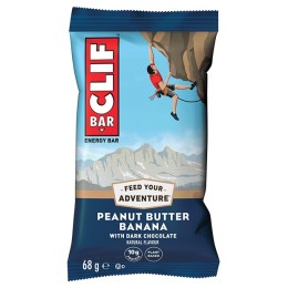 Un Monde Vegan vous propose : Clif bar beurre de cacahuète banane 68g