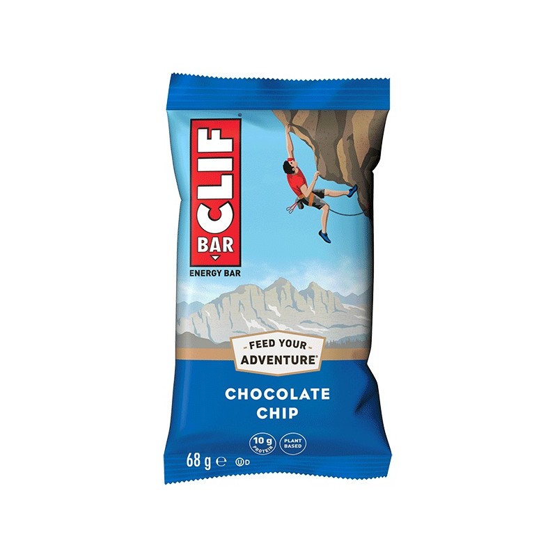 Un Monde Vegan vous propose : Clif bar pépites de chocolat 68g
