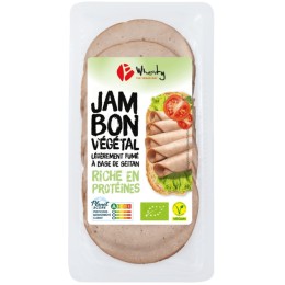 Un Monde Vegan vous propose : Jambon végétal fumé 100g - bio