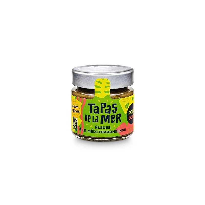 Un Monde Vegan vous propose : Tapas à la méditerranéenne 95g - bio