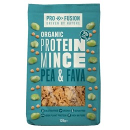 Un Monde Vegan vous propose : Mince de protéines de pois et de fêves 125g - bio de profusion