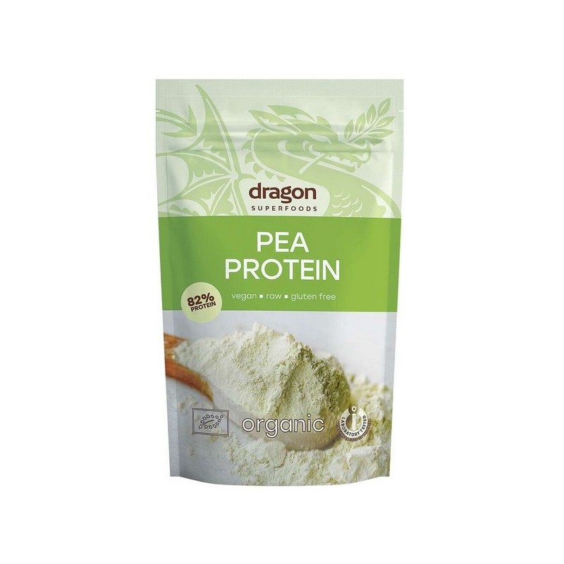 Un Monde Vegan vous propose : Protéines de pois 200g - bio de dragon superfoods