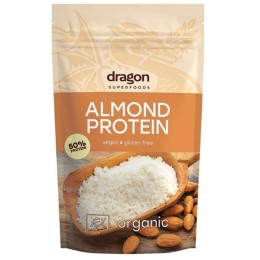 Un Monde Vegan vous propose : Protéines d'amande 200g - bio de dragon superfoods