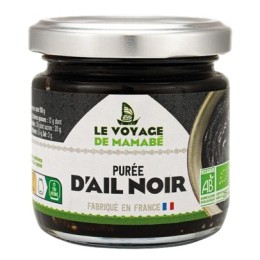 Un Monde Vegan vous propose : Purée d'ail noir 85g - bio du voyage de Mamabé