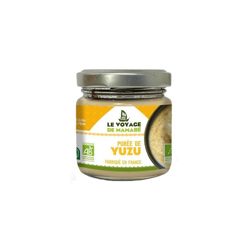 Un Monde Vegan vous propose : Purée de yuzu 85g - bio du voyage de Mamabé