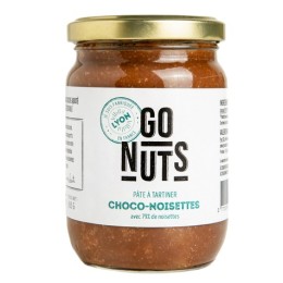 Un Monde Vegan vous propose : Pâte à tartiner chocolat noisettes (79% de noisettes) 265g - bio de Go nuts