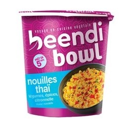 Un Monde vegan vous propose : Bowl nouille Thai 58g - bio beendi