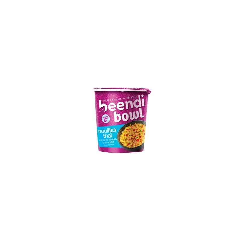 Un Monde vegan vous propose : Bowl nouille Thai 58g - bio beendi