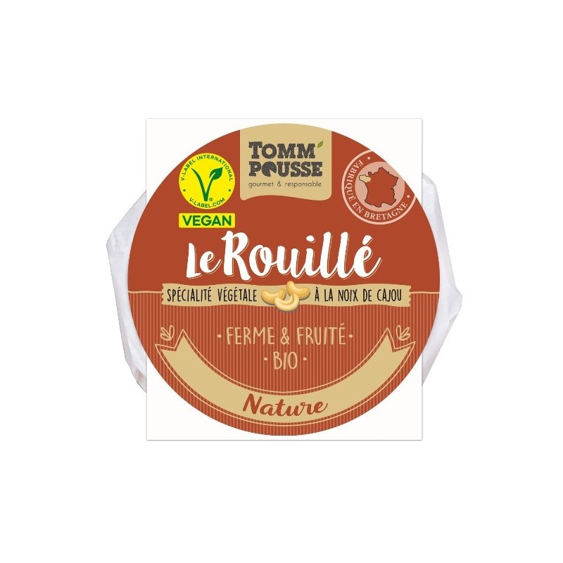 Un Monde vegan vous propose : Le rouillé nature 100g - bio Tomm'pousse