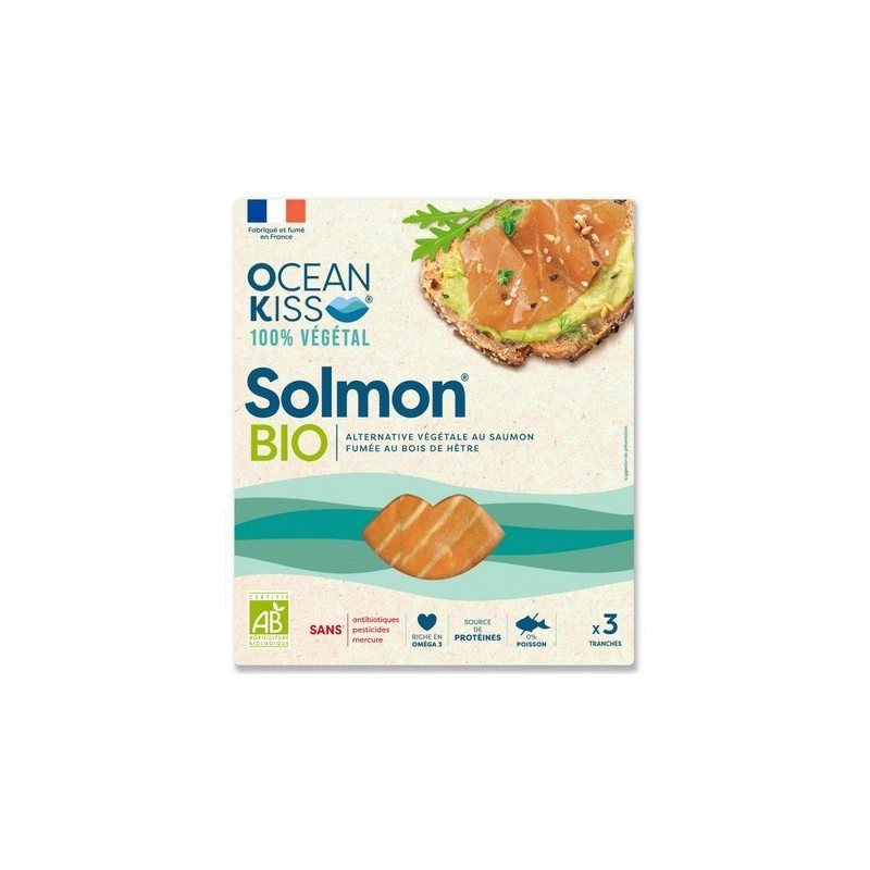 Un Monde Vegan vous propose : Solmon fumées 75g - bio Ocean kiss