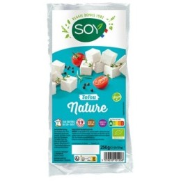 Un Monde Vegan vous propose : Tofou nature 250g -  Bio - soy