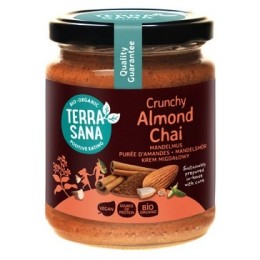 Un monde Vegan vous propose : Purée d'amande crunchy chaï 250g - bio de Terrasana