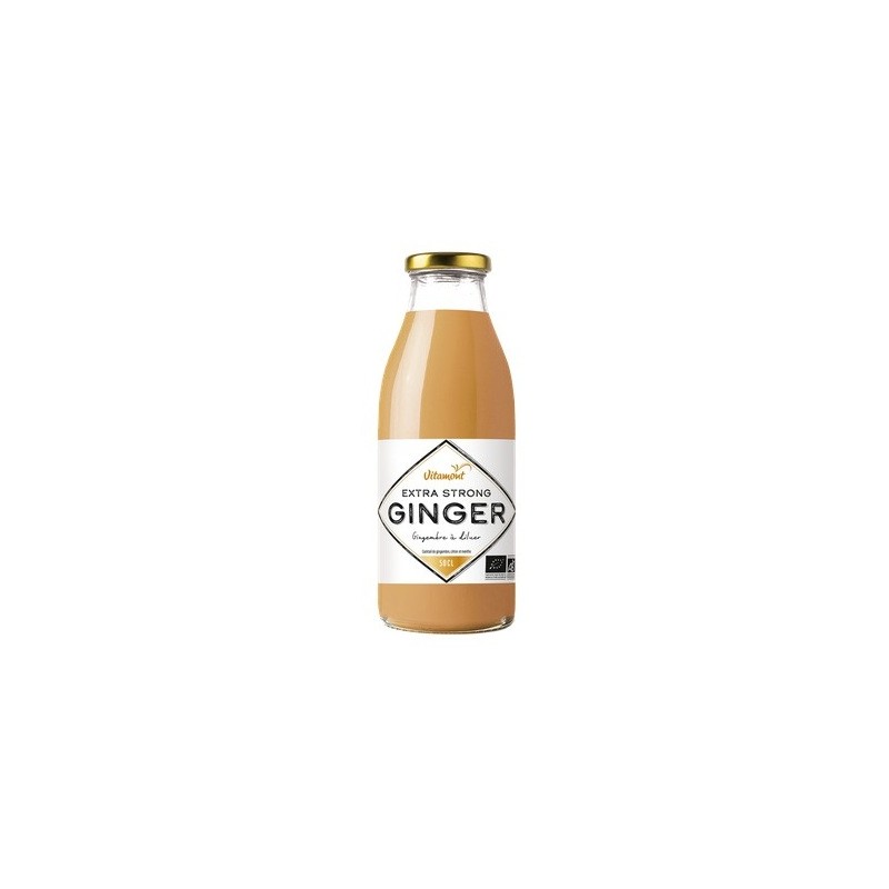 Un monde Vegan vous propose : Extra strong ginger, gingembre à diluer 50cl - bio de vitamont