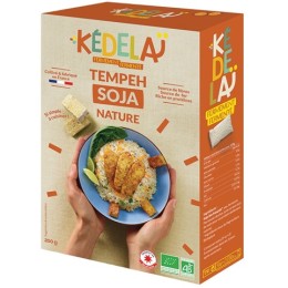 Un Monde Vegan vous propose : Tempeh soja nature 200g - bio de Kedelai