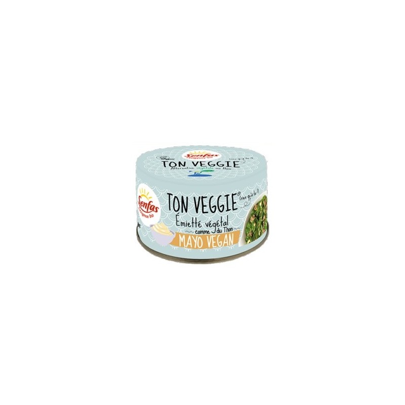 Un Monde vegan vous propose : Ton Veggie mayo vegan 120g - bio