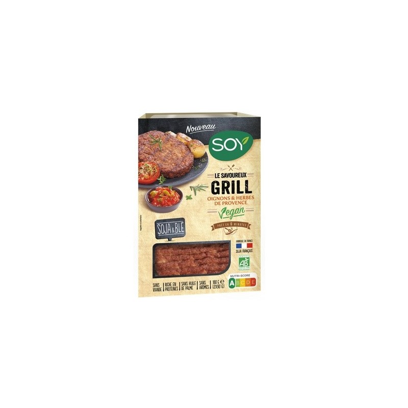 Un Monde Vegan vous propose :  Le savoureux grill oignons herbes de Provence 180g - bio