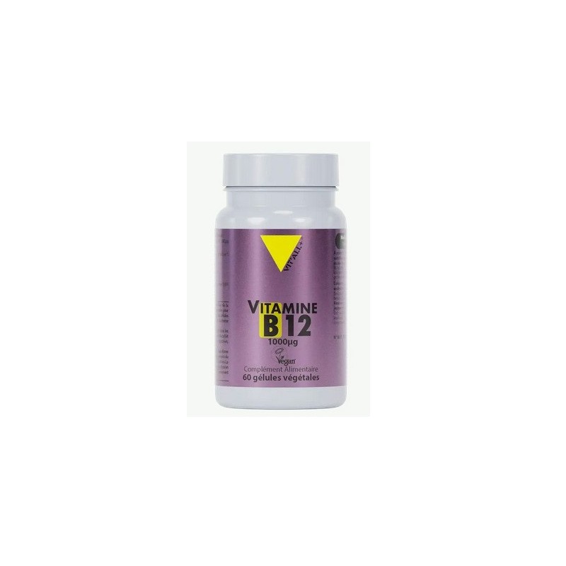 Un Monde Vegan vous propose : Vitamine B12 forme active 1000μg