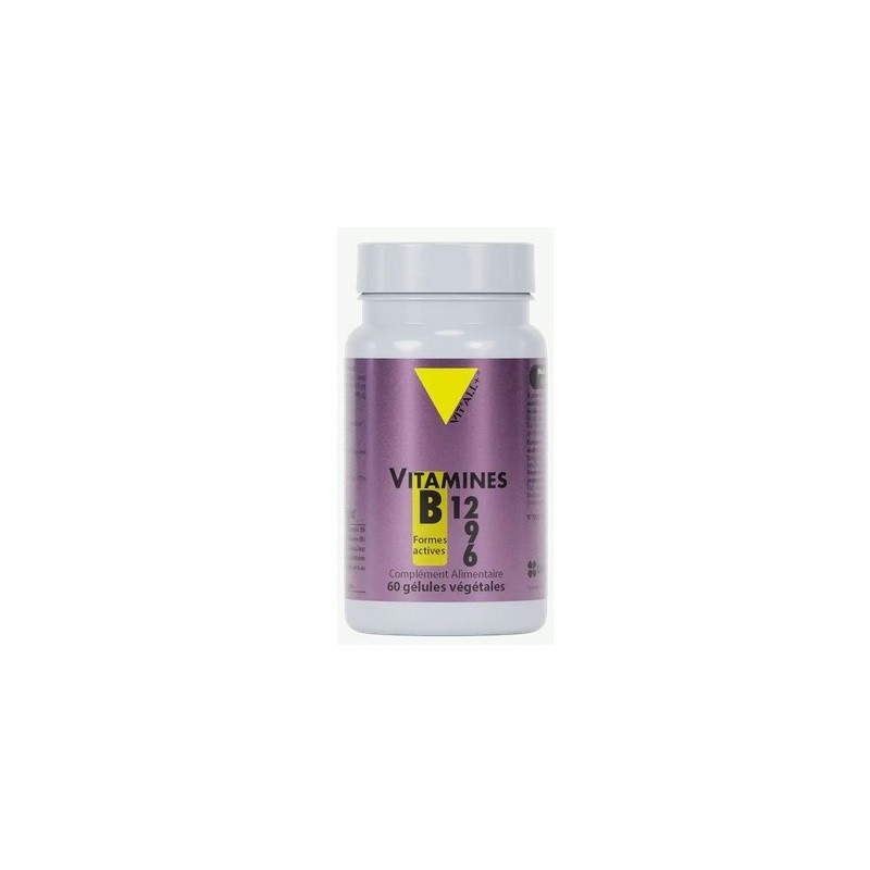 Un Monde Vegan vous propose : Vitamine B12 B6 B9 Formes actives