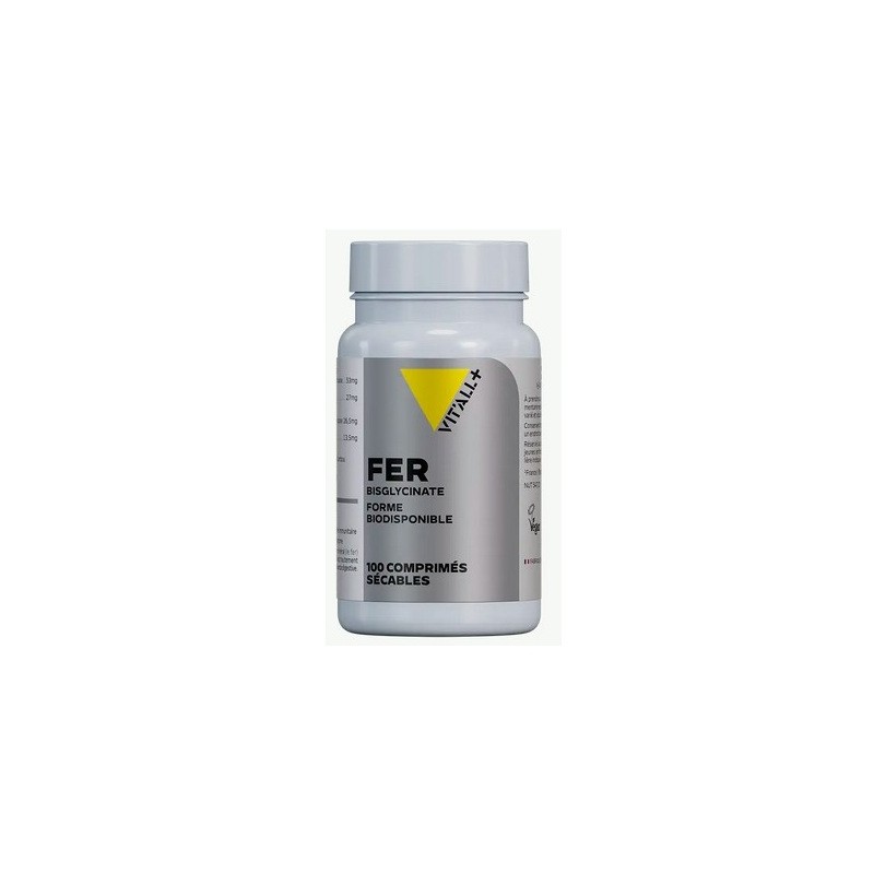 Un Monde Vegan vous propose : FER Bisglycinate 27mg