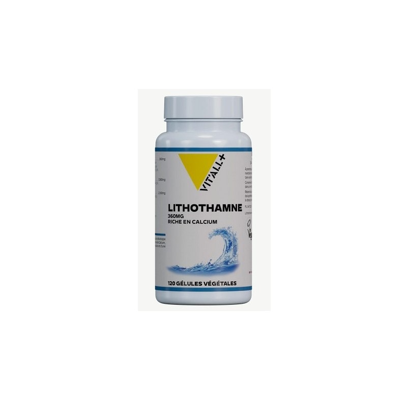 Un Monde Vegan vous propose : LITHOTHAMNE 360mg (calcium)