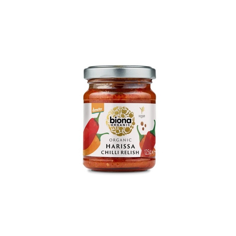 Un Monde Vegan vous propose : Harrissa chili 125g - bio de Biona