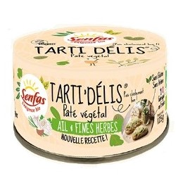 UN Monde Vegan vous propose : Tarti delis ail et fines herbes 125g - bio