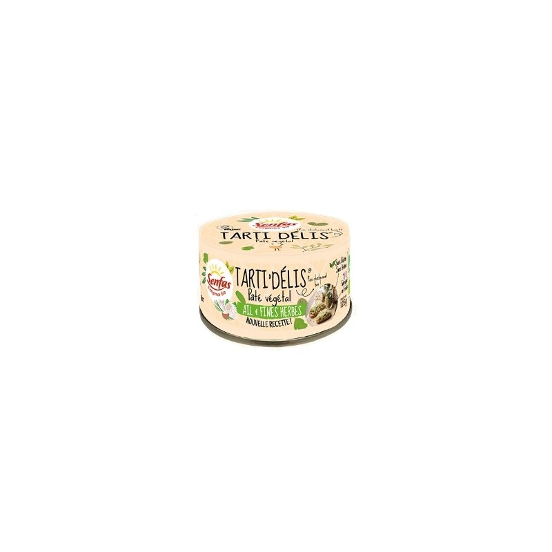 UN Monde Vegan vous propose : Tarti delis ail et fines herbes 125g - bio