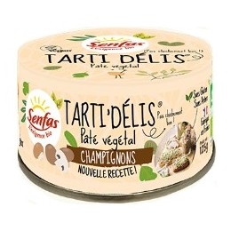 Un Monde Vegan vous propose : Tarti delis champignons 125g - bio