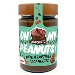 Un Monde Vegan vous propose : Oh my peanuts chocolat 320g - bio