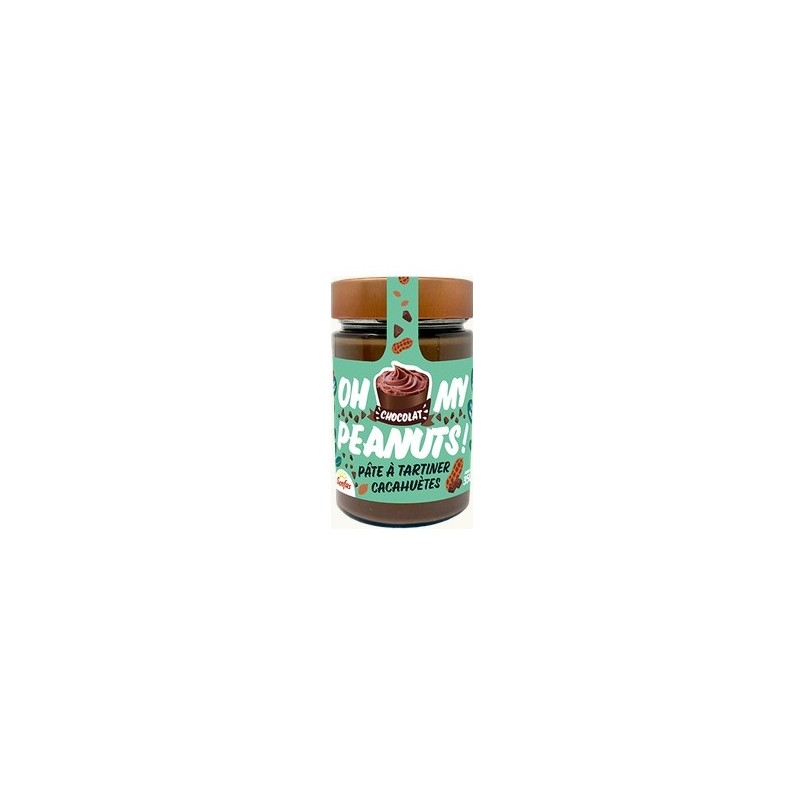 Un Monde Vegan vous propose : Oh my peanuts chocolat 320g - bio
