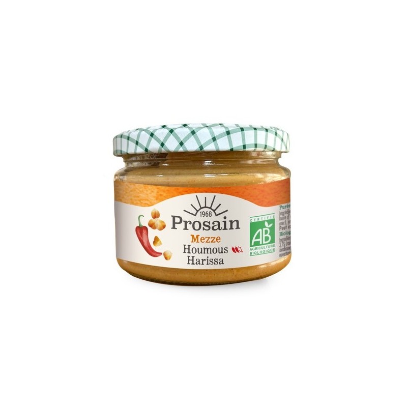Un monde vegan vous propose : Houmous Harissa 225g - Bio