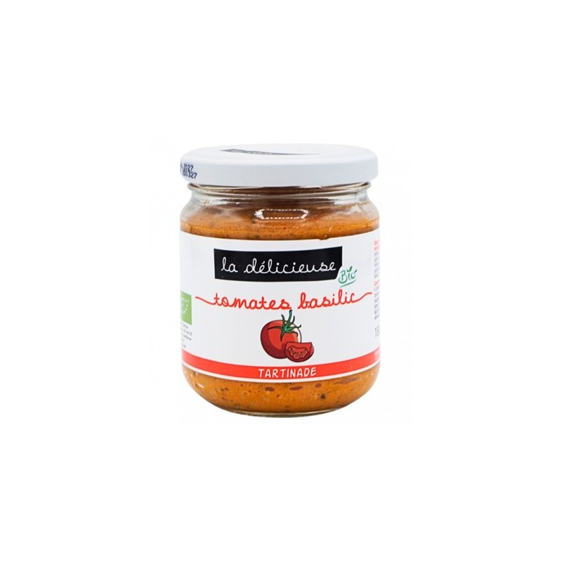 Un Monde Vegan vous propose : Tartinade tomate basilic 180g - bio