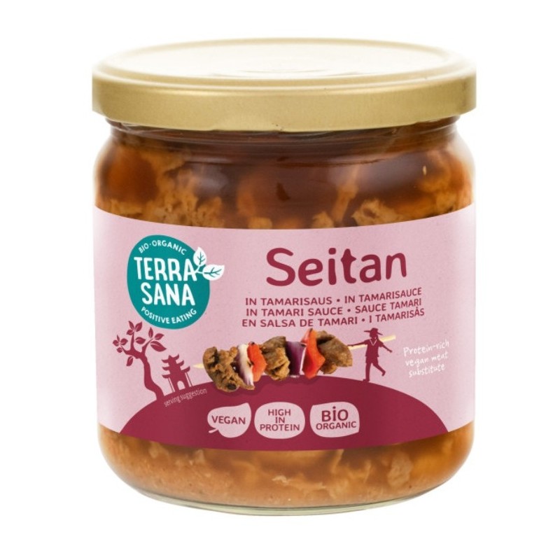 UN Monde Vegan vous propose : Seitan sauce tamari 350g - bio
