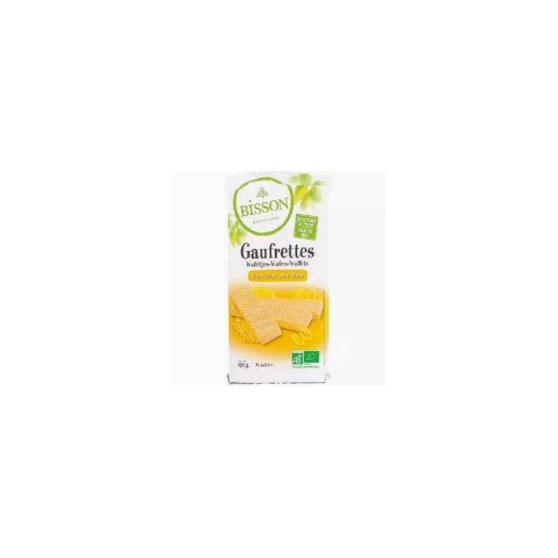 Un Monde Vegan vous propose : Gaufrettes à la vanille 200g - bio