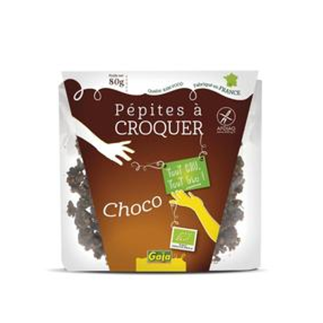 Végami vous propose : Pépites à croquer choco 80g