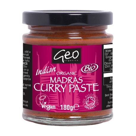 Végami vous propose : Pâte façon curry madras 180g - bio
