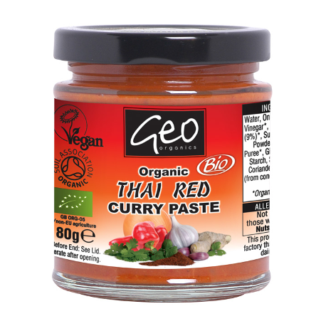 Végami vous propose : Pâte curry thai rouge 180g - bio