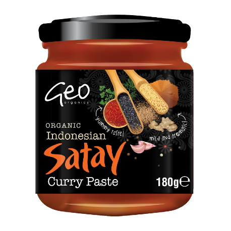 Végami vous propose : Pâte façon curry indonésien satay 180g